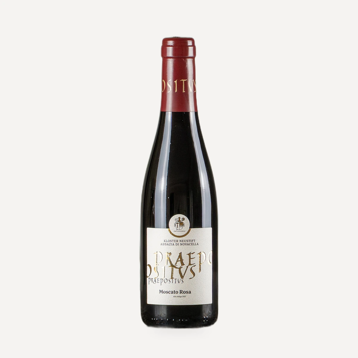 Moscato Rosa Praepositus Alto Adige DOC wine — Abbazia di Novacella Stiftskellerei Neustift winery — Dionysus