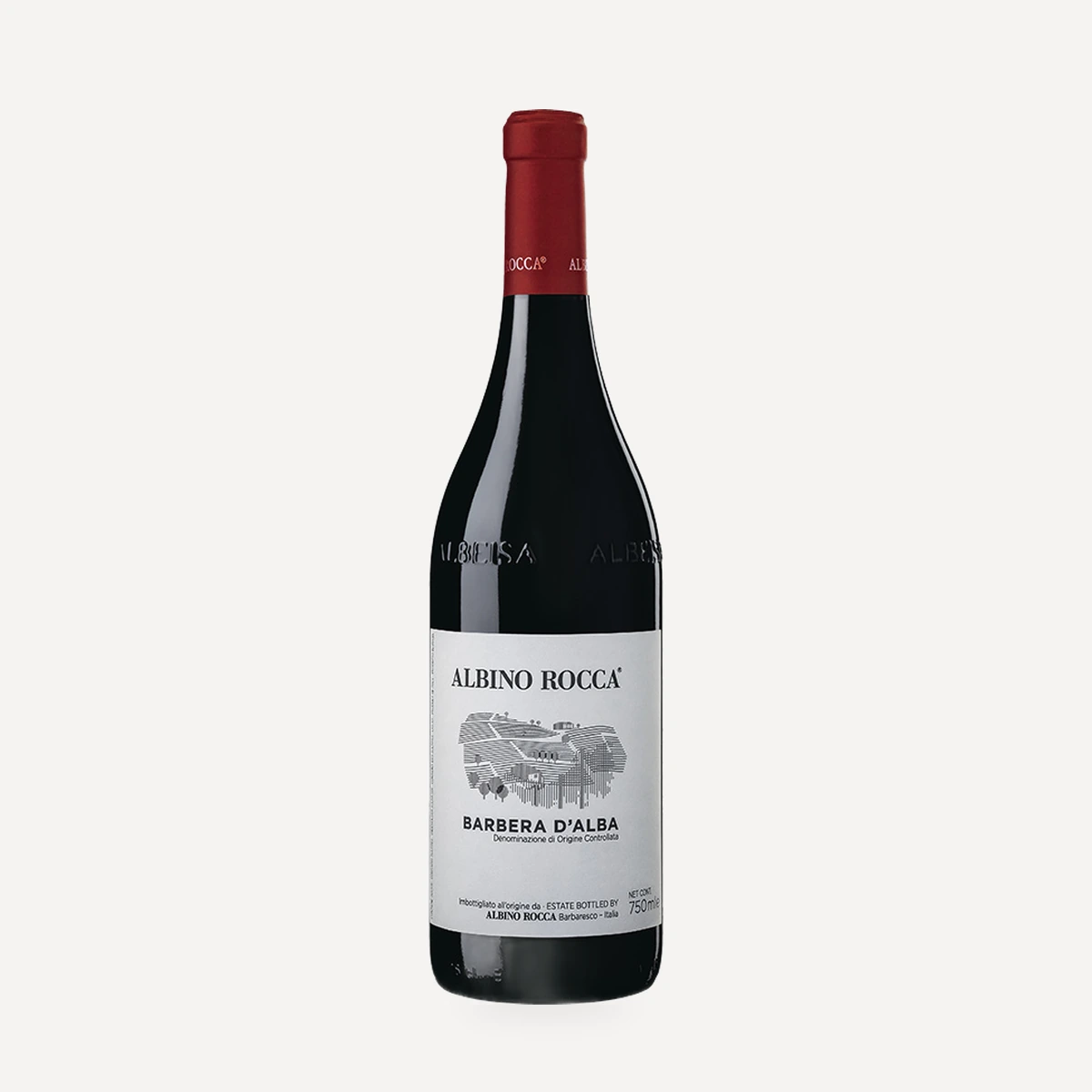 Barbera d’Alba DOC wine — Albino Rocca winery — Dionysus