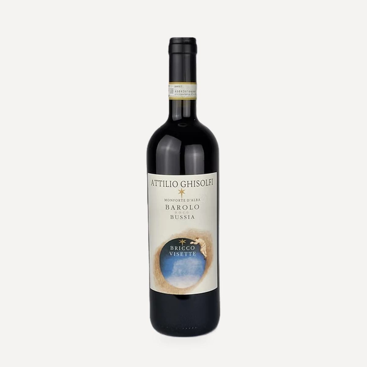 Barolo Bussia Bricco Visette wine — Attilio Ghisolfi winery — Dionysus