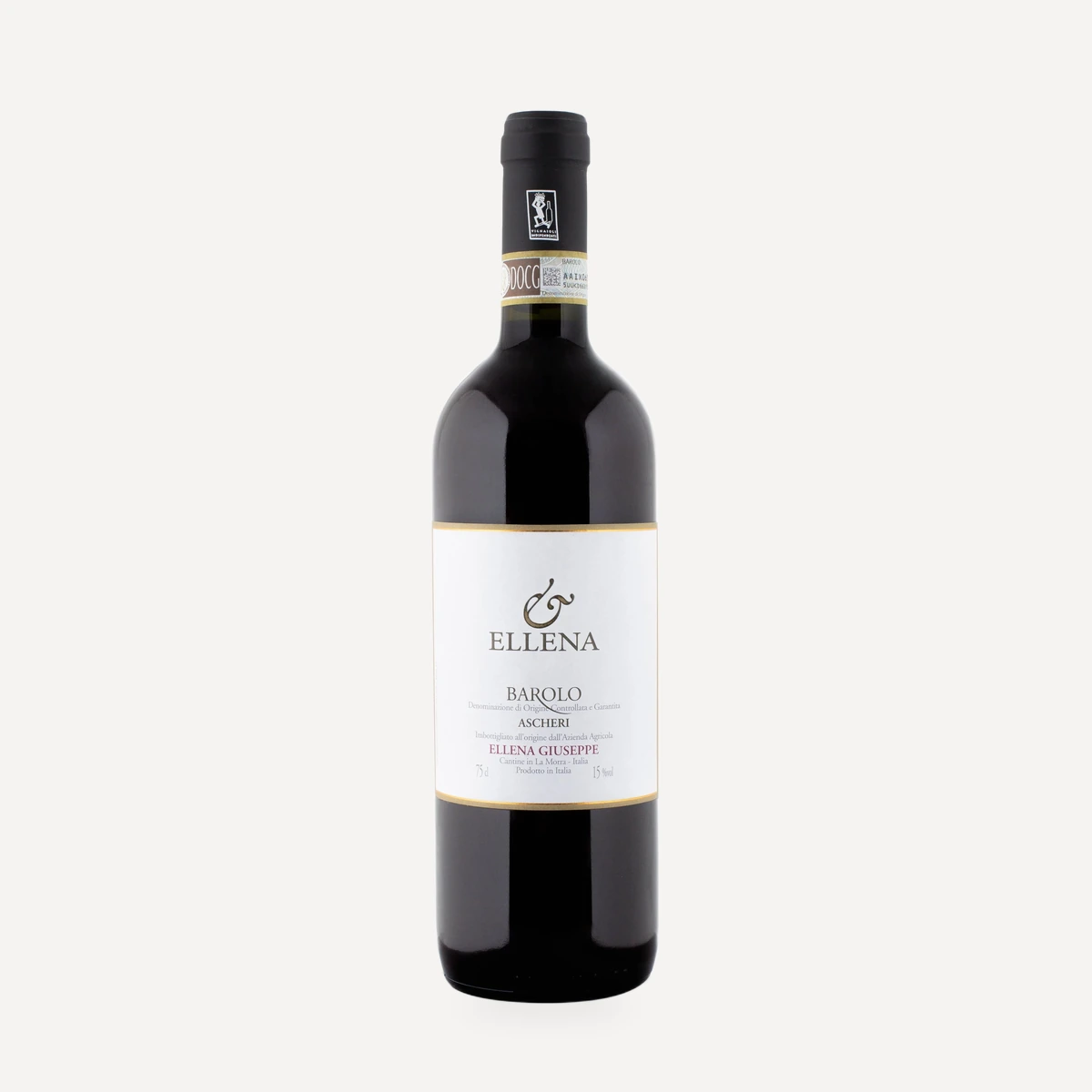 Barolo Ascheri wine — Ellena Giuseppe winery — Dionysus