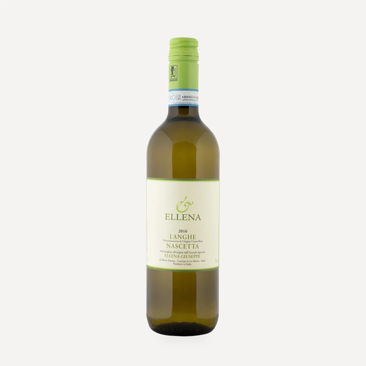 Langhe Nascetta wine — Ellena Giuseppe winery — Dionysus