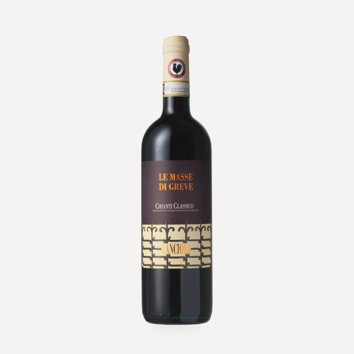 Chianti Classico Le Masse di Greve wine — Lanciola winery — Dionysus