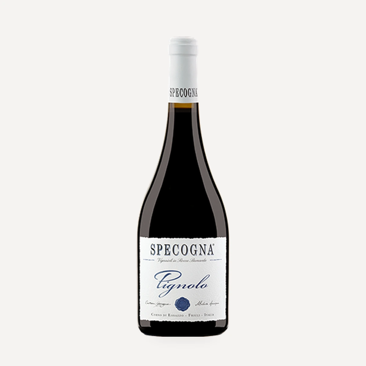 Pignolo wine — Specogna winery — Dionysus