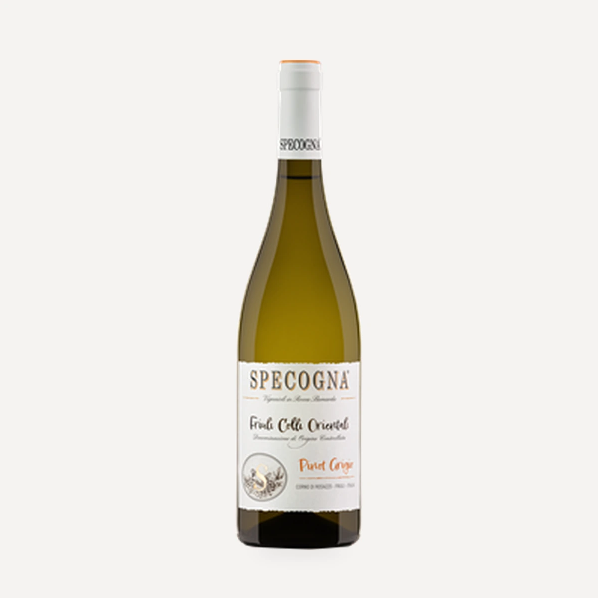Pinot Grigio Ramato wine — Specogna winery — Dionysus