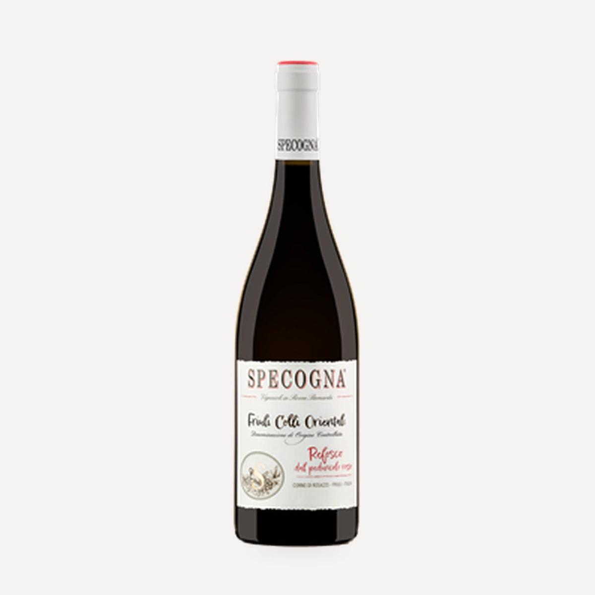 Refosco dal Peduncolo Rosso Friuli Colli Orientali DOC wine — Specogna winery — Dionysus