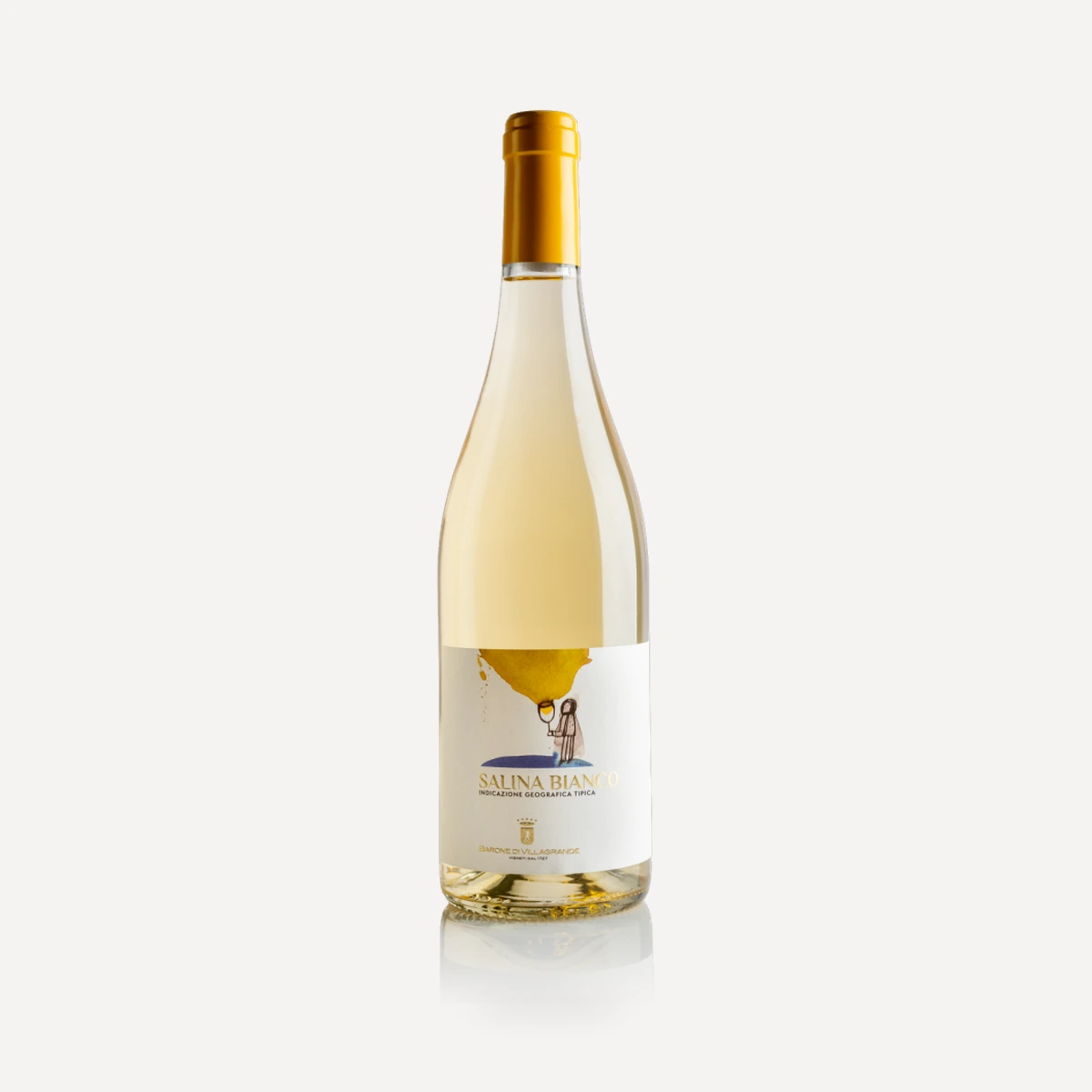 Salina Bianco Salina IGP wine — Barone di Villagrande winery — Dionysus