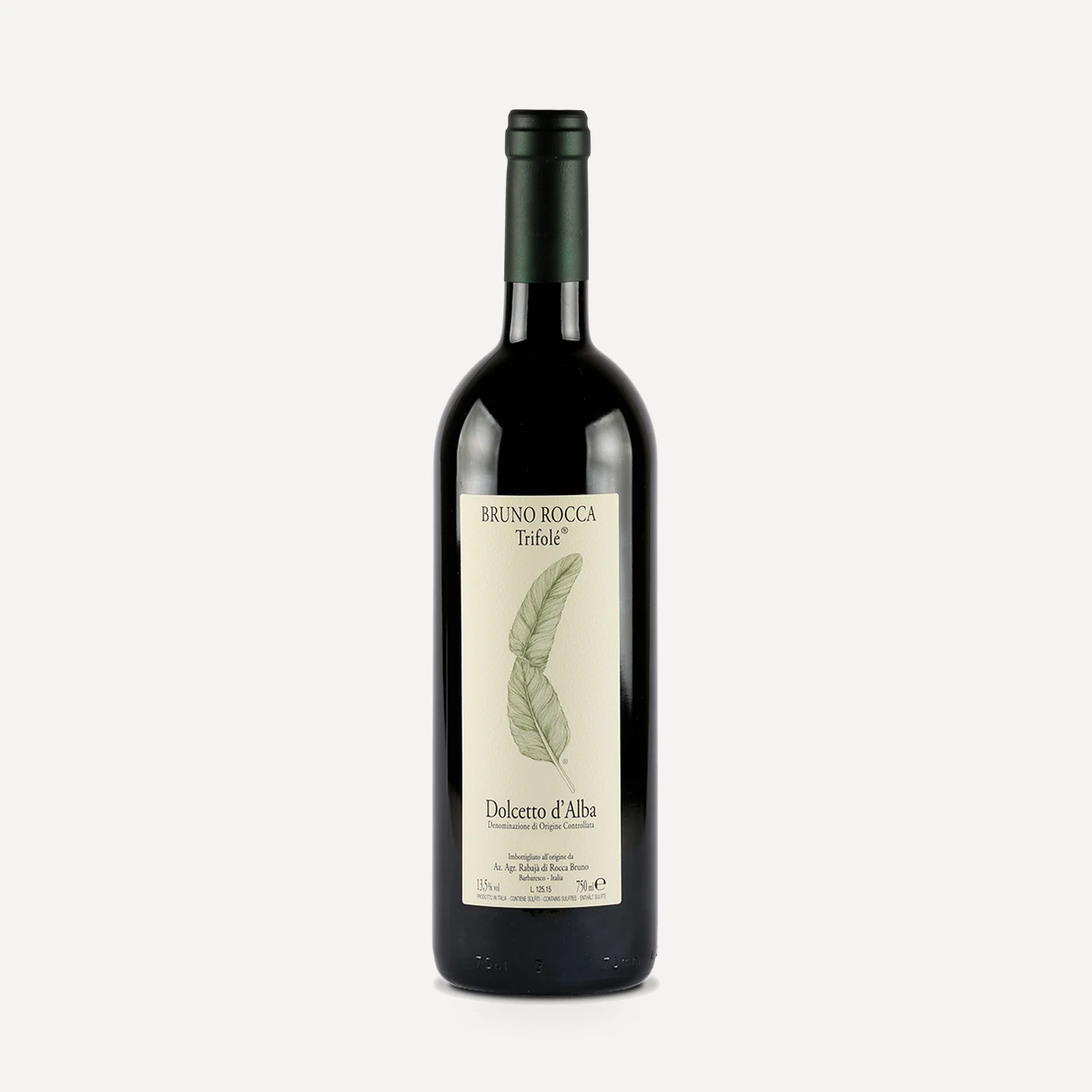 Dolcetto d'Alba Trifolé DOC wine — Bruno Rocca winery — Dionysus