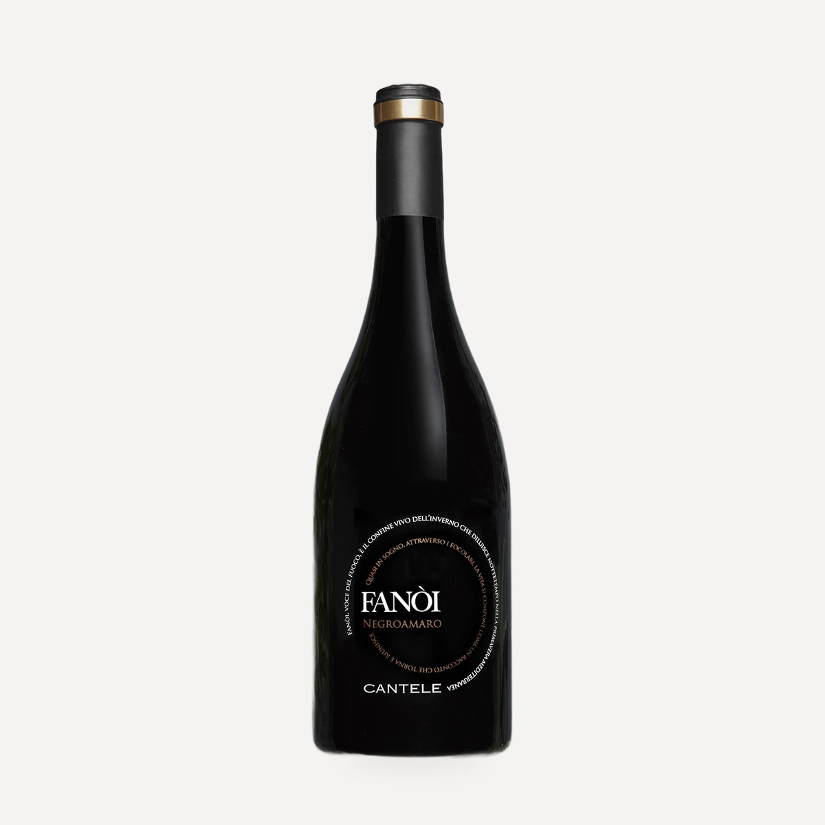 Fanoi Negroamaro wine — Cantele winery — Dionysus