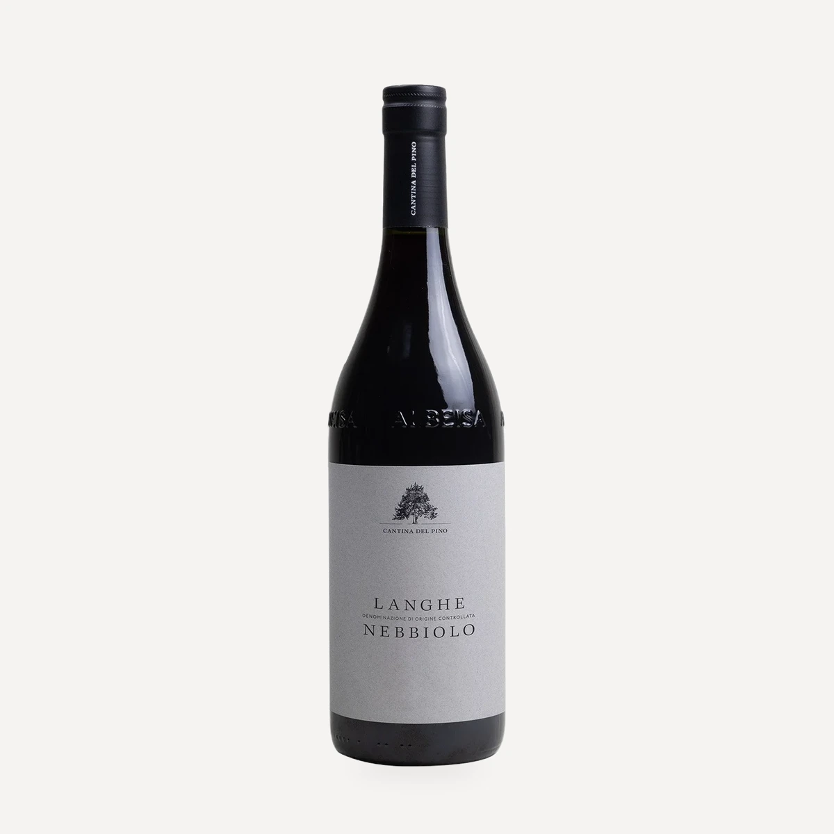 Langhe Nebbiolo wine — del Pino winery — Dionysus