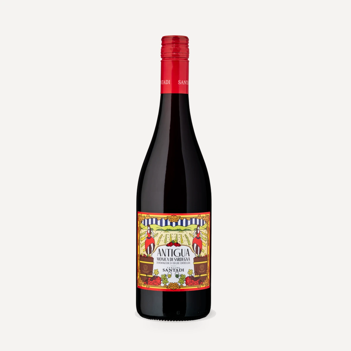 Antigua wine — Santadi winery — Dionysus