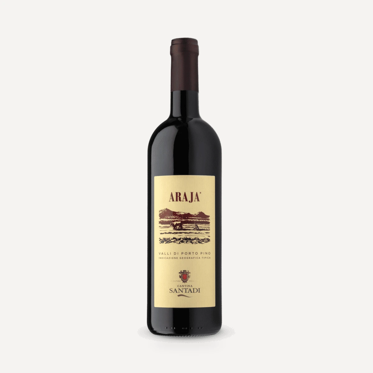 Araja wine — Santadi winery — Dionysus