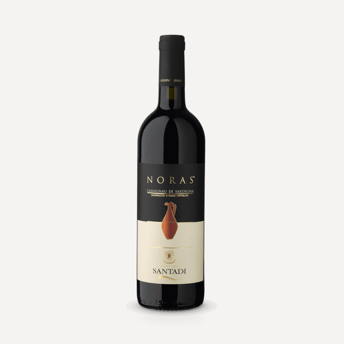 Noras wine — Santadi winery — Dionysus