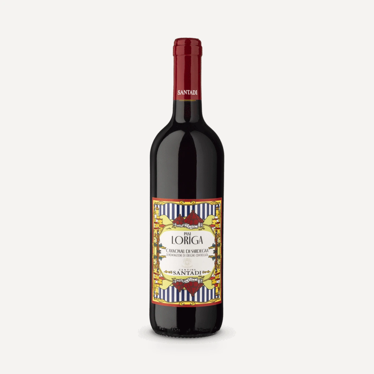 Pani Loriga wine — Santadi winery — Dionysus