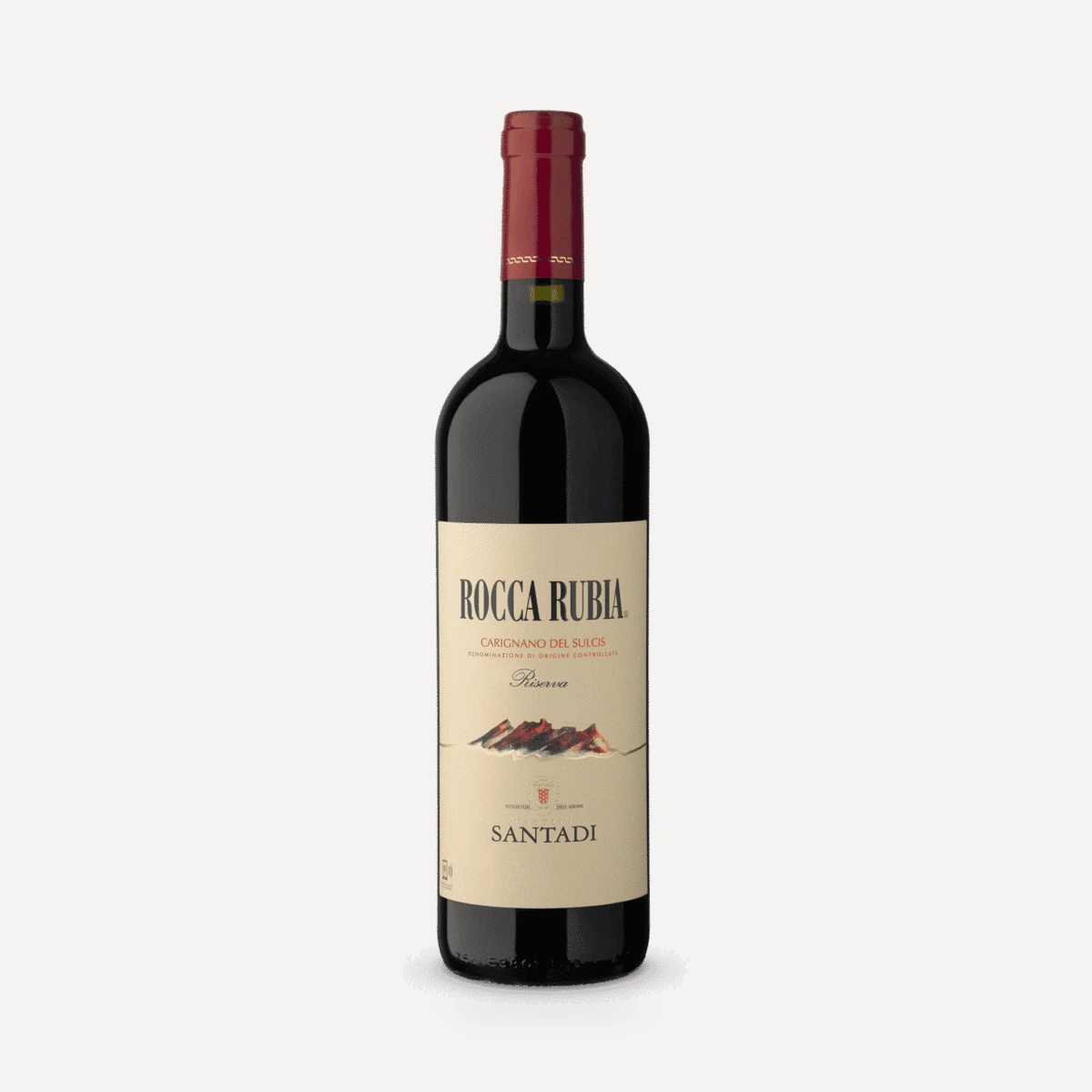 Rocca Rubia wine — Santadi winery — Dionysus