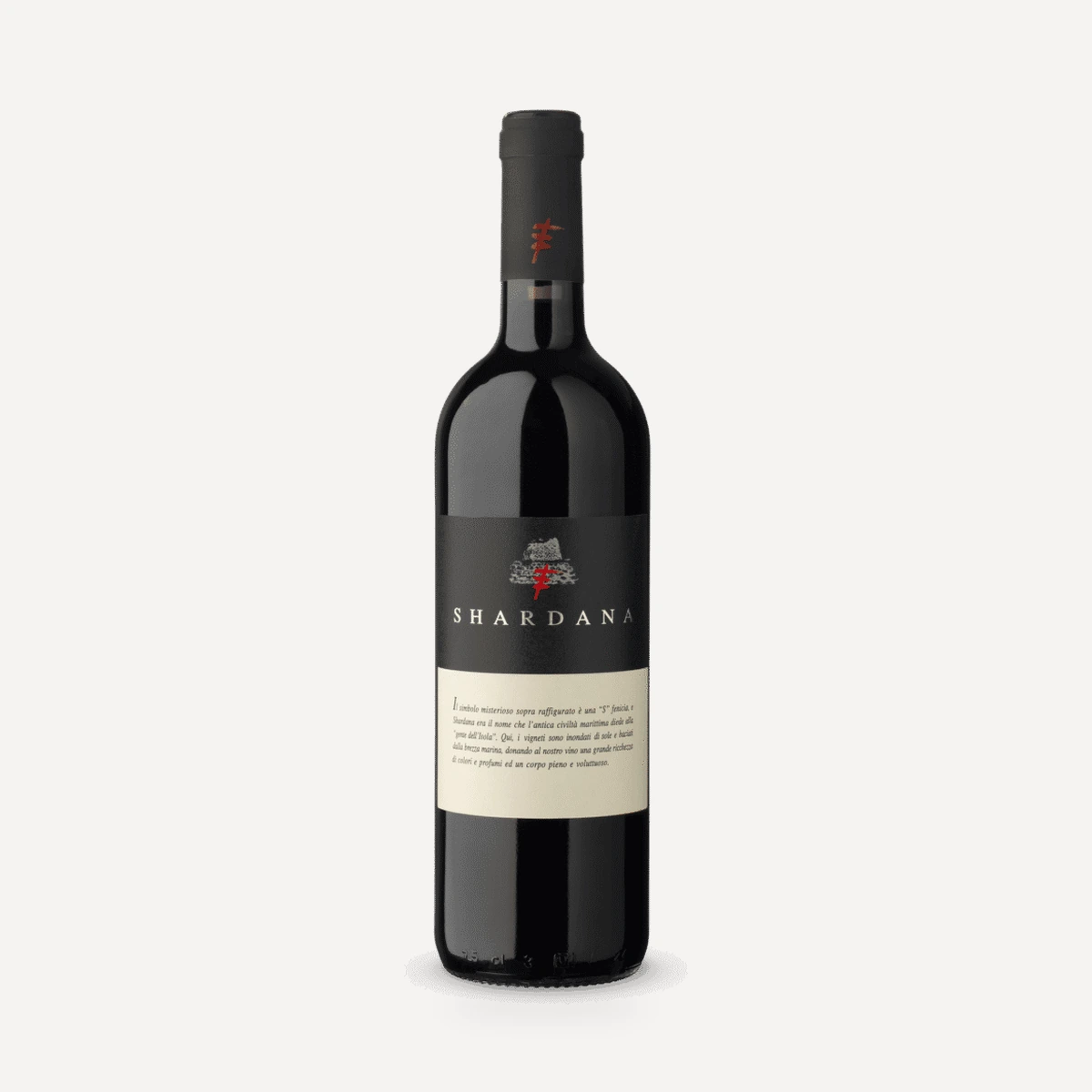 Shardana wine — Santadi winery — Dionysus