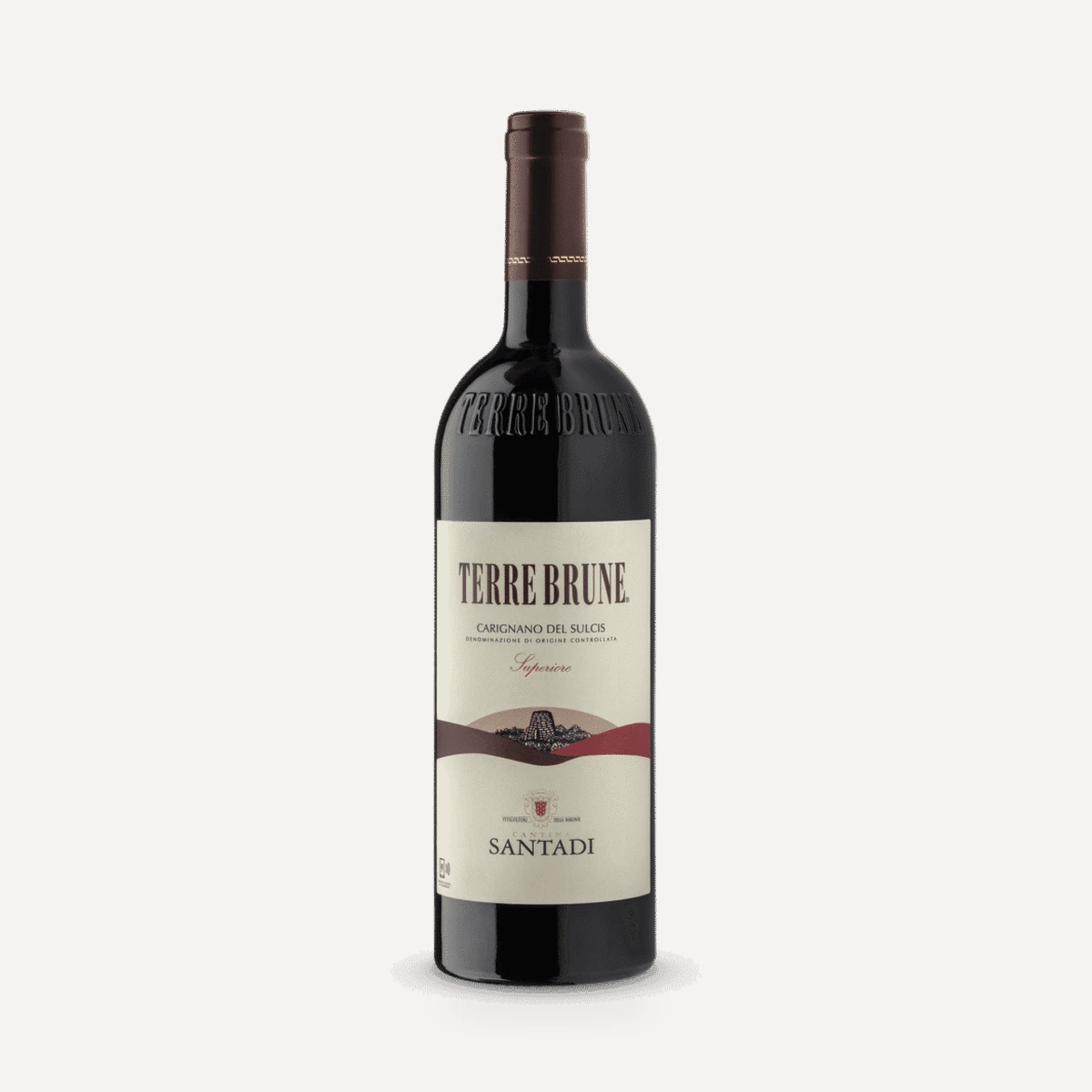 Terre Brune wine — Santadi winery — Dionysus