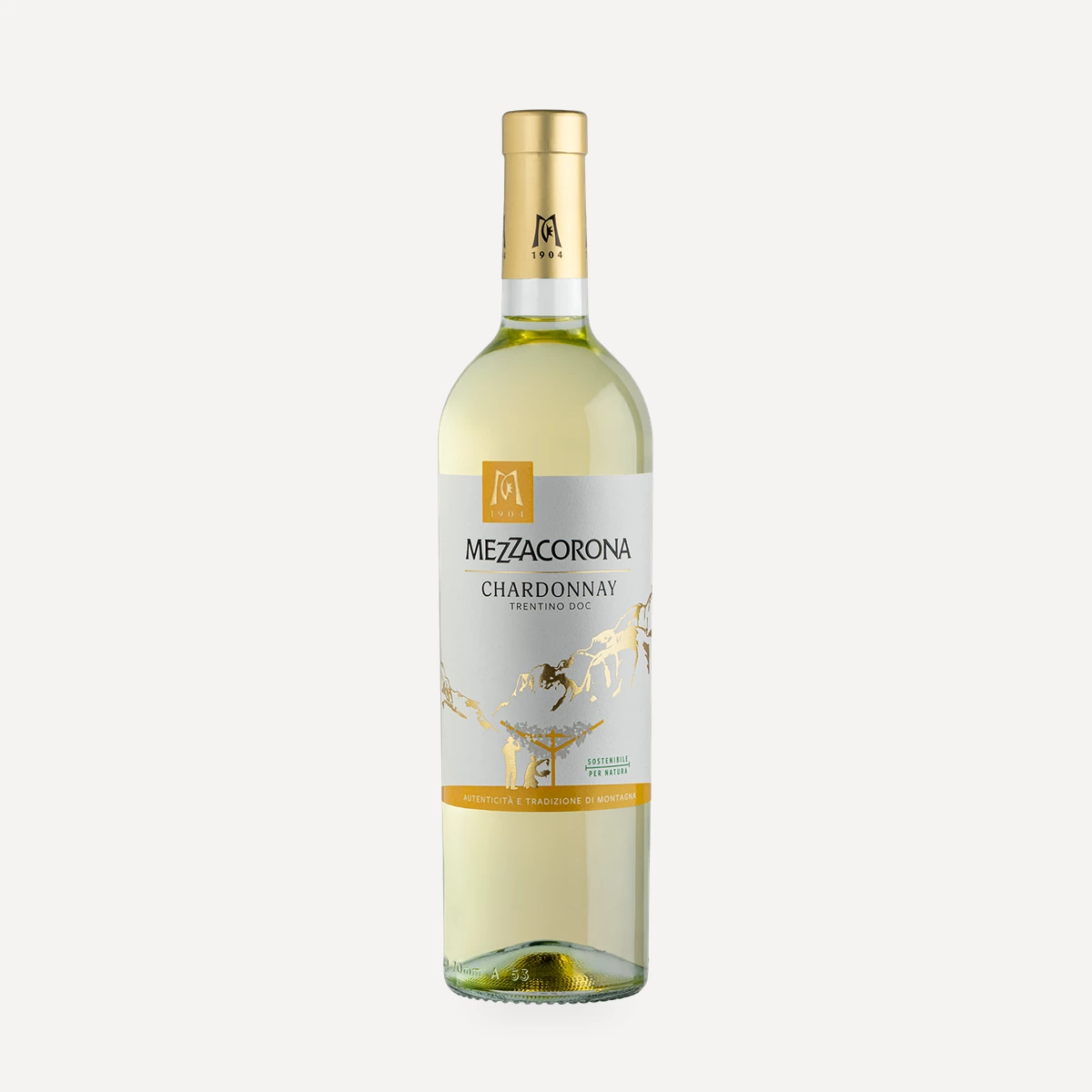 Classici Chardonnay Trentino DOC wine — Mezzacorona winery — Dionysus