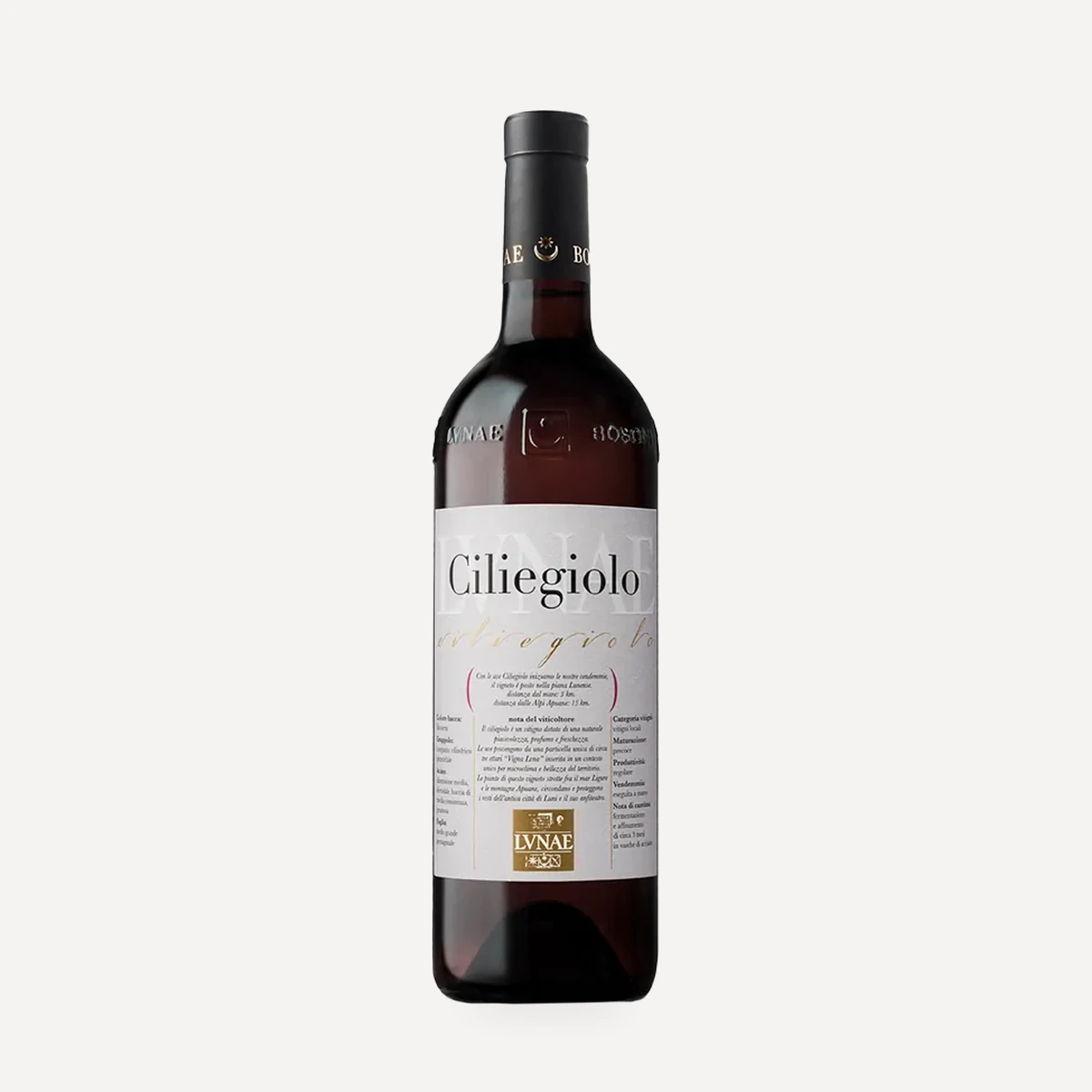Ciliegiolo wine — Lunae winery — Dionysus