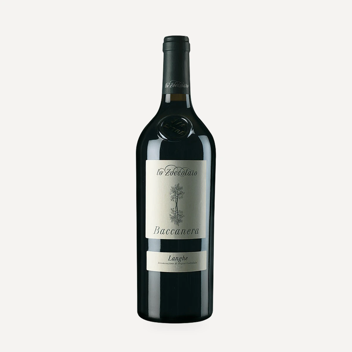 Langhe Rosso d.o.c. “Baccanera” wine — Lo Zoccolaio winery — Dionysus