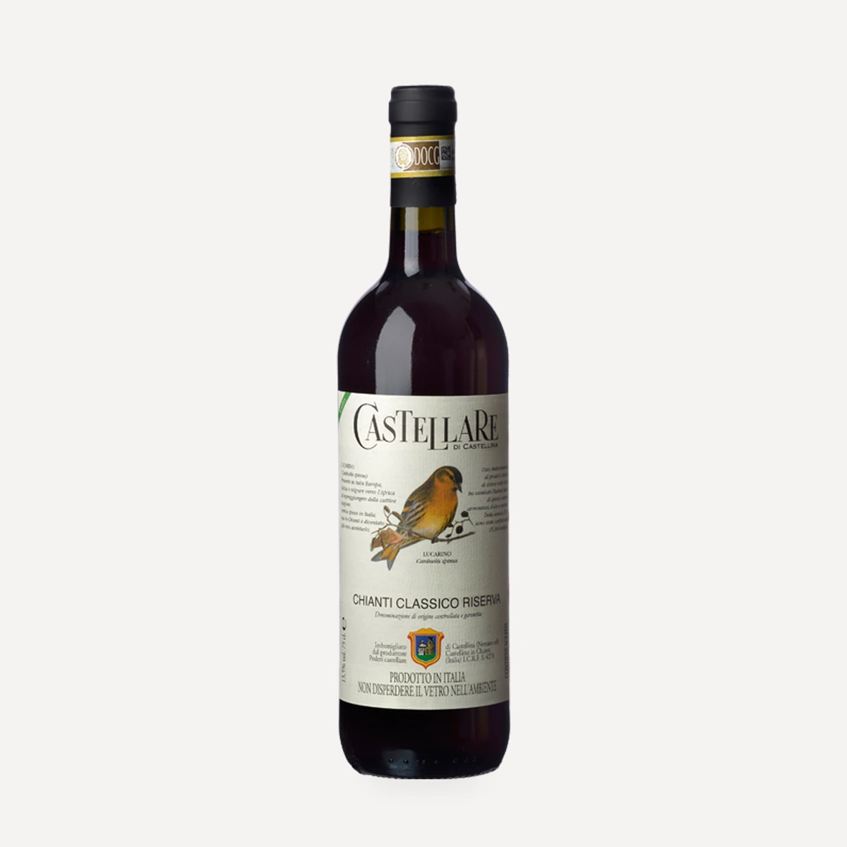 Chianti Classico Riserva wine — Castellare di Castellina winery — Dionysus