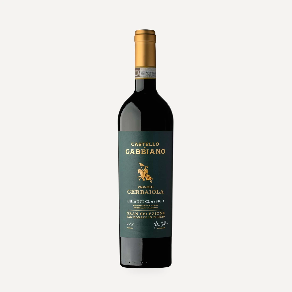 Cerbaiola Chianti Classico Gran Selezione D.O.C.G. wine — Castello di Gabbiano winery — Dionysus