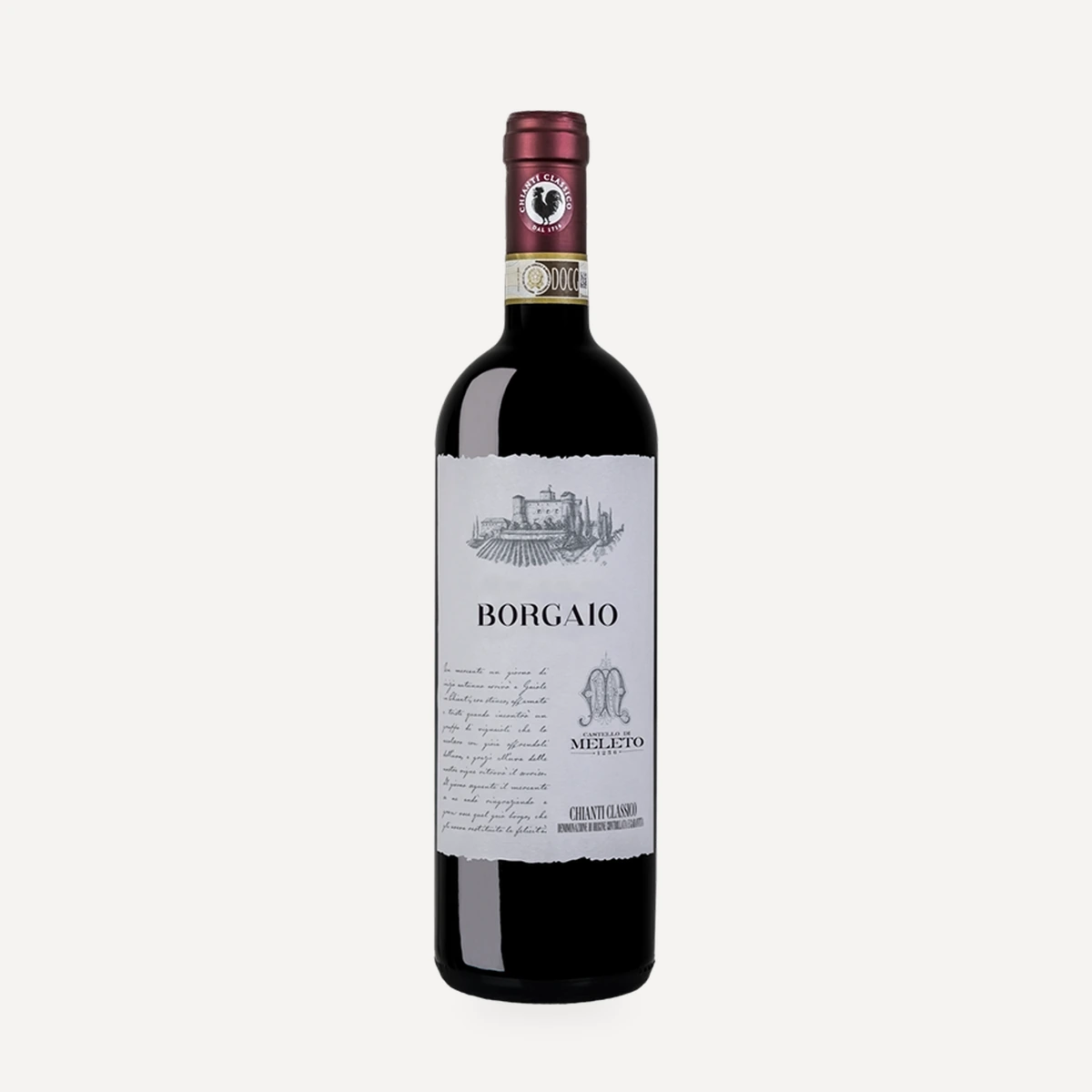 Borgaio Chianti Classico DOCG wine — Meleto winery — Dionysus