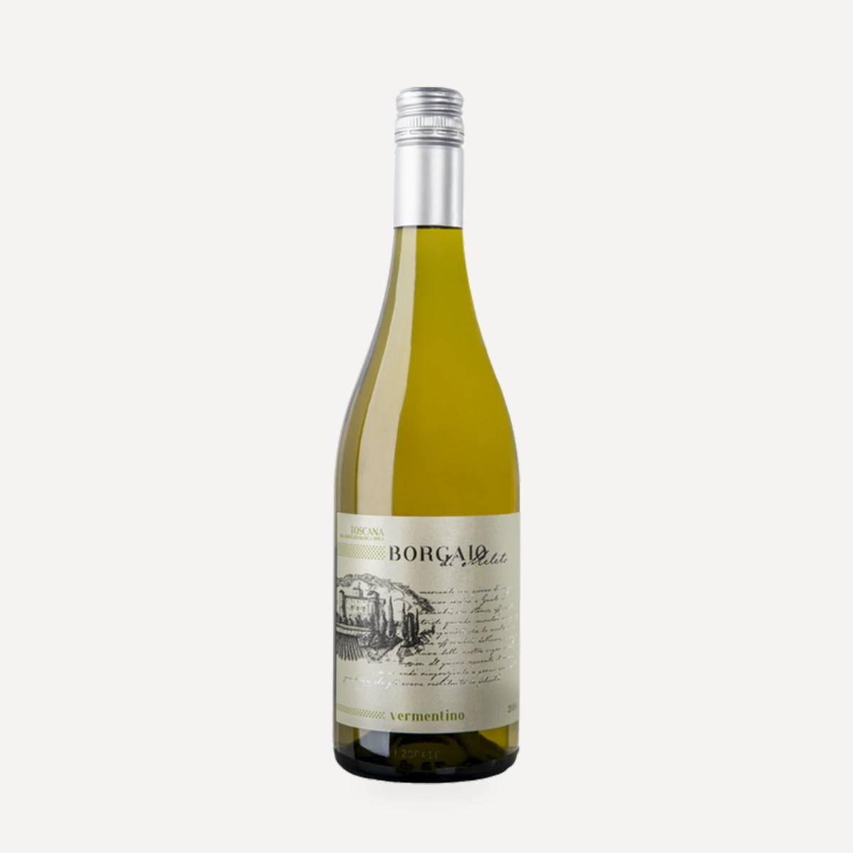 Borgaio Vermentino IGT Toscana Bianco wine — Meleto winery — Dionysus