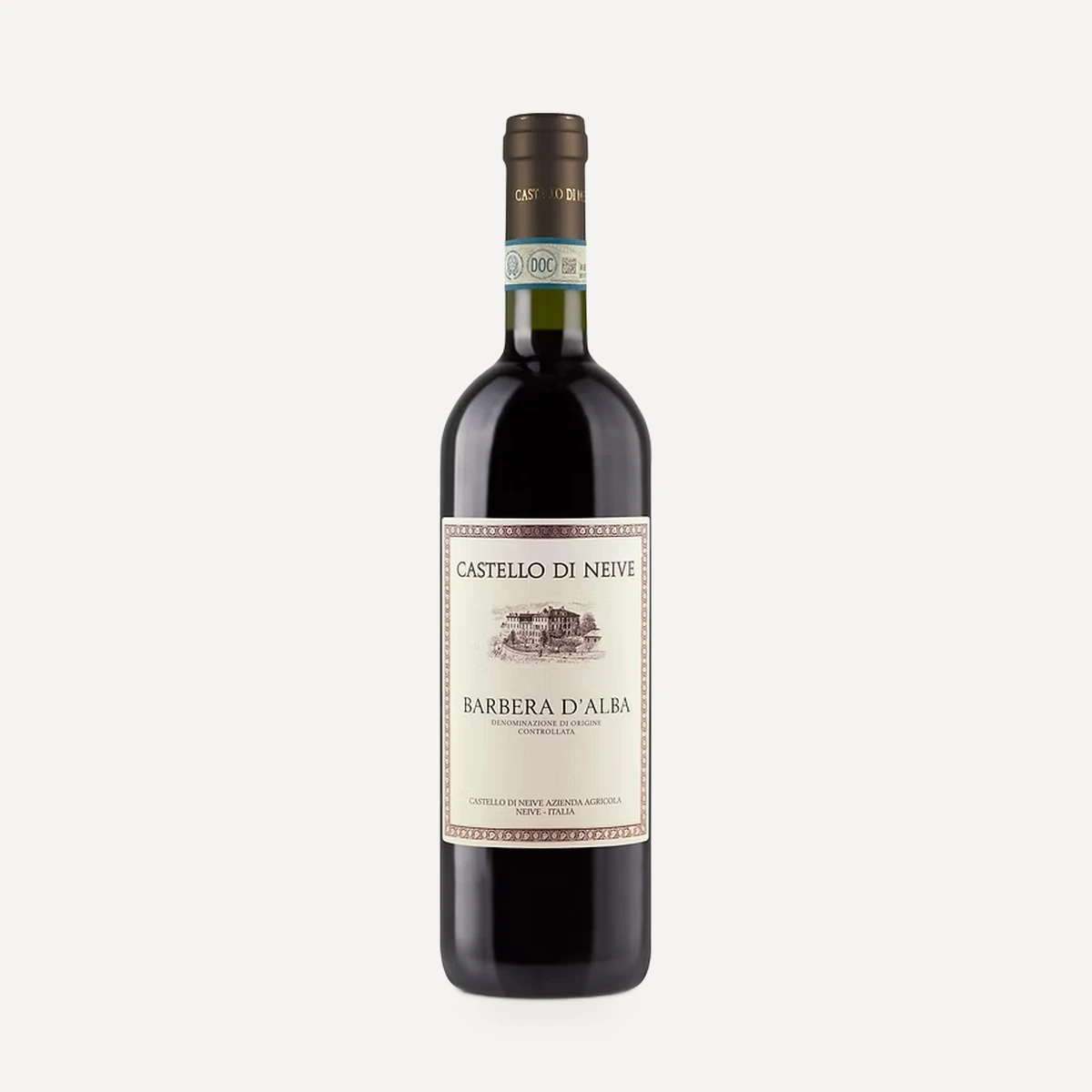 Barbera d'Alba wine — di Neive winery — Dionysus
