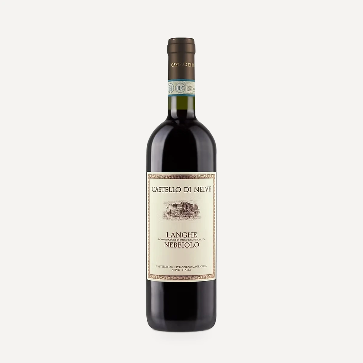 Langhe Nebbiolo wine — di Neive winery — Dionysus