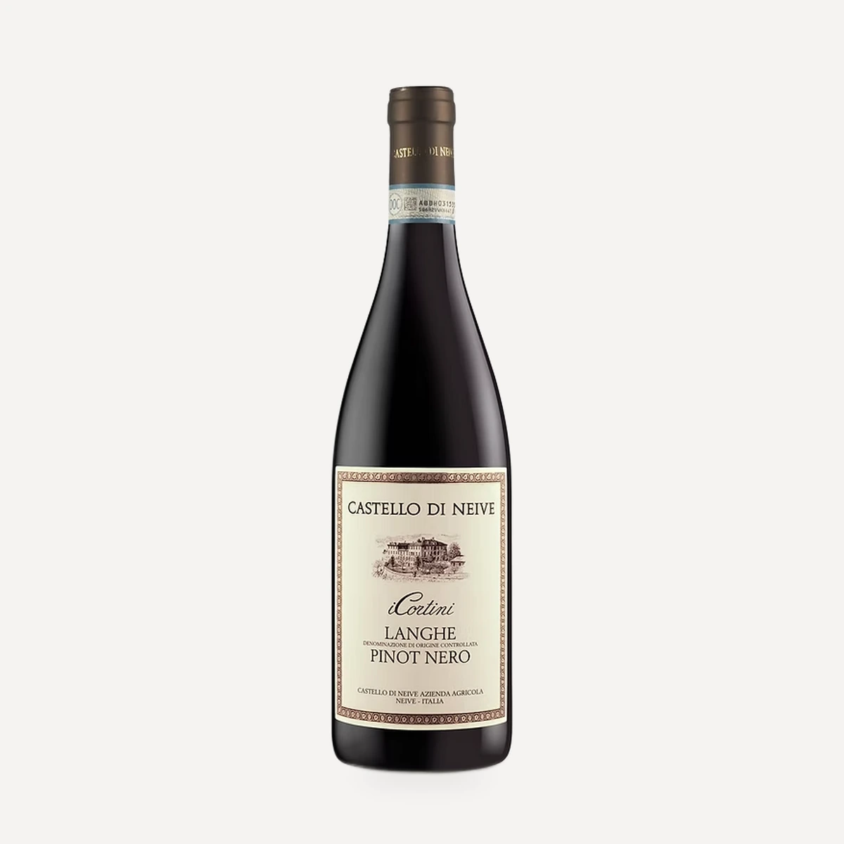 Langhe Pinot Nero i Cortini wine — di Neive winery — Dionysus