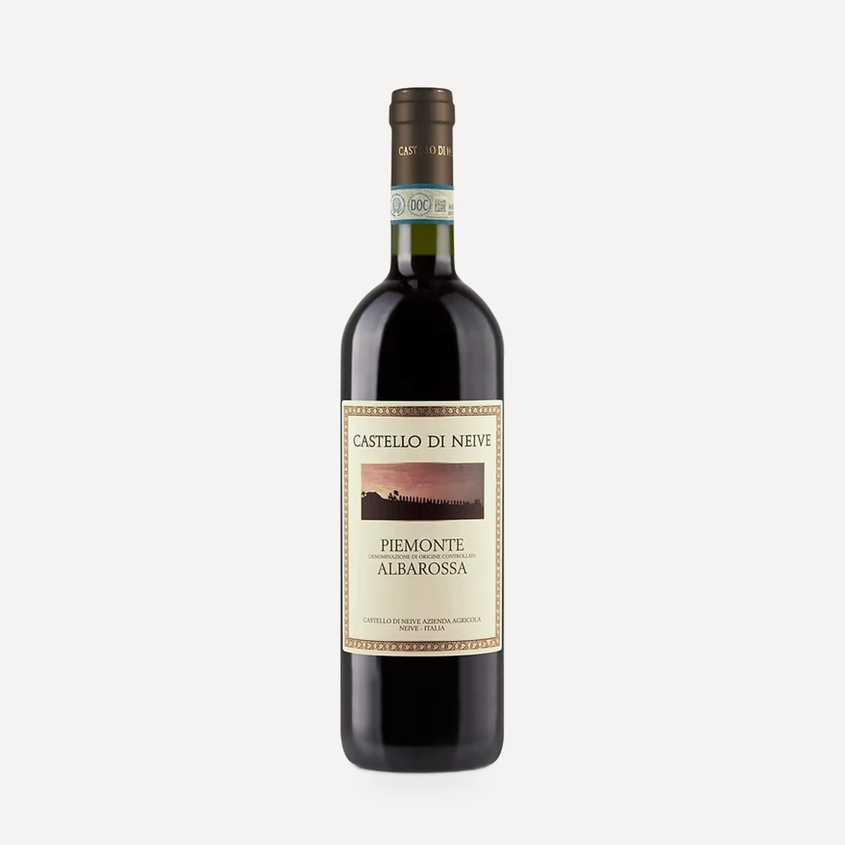 Piemonte Albarossa wine — di Neive winery — Dionysus