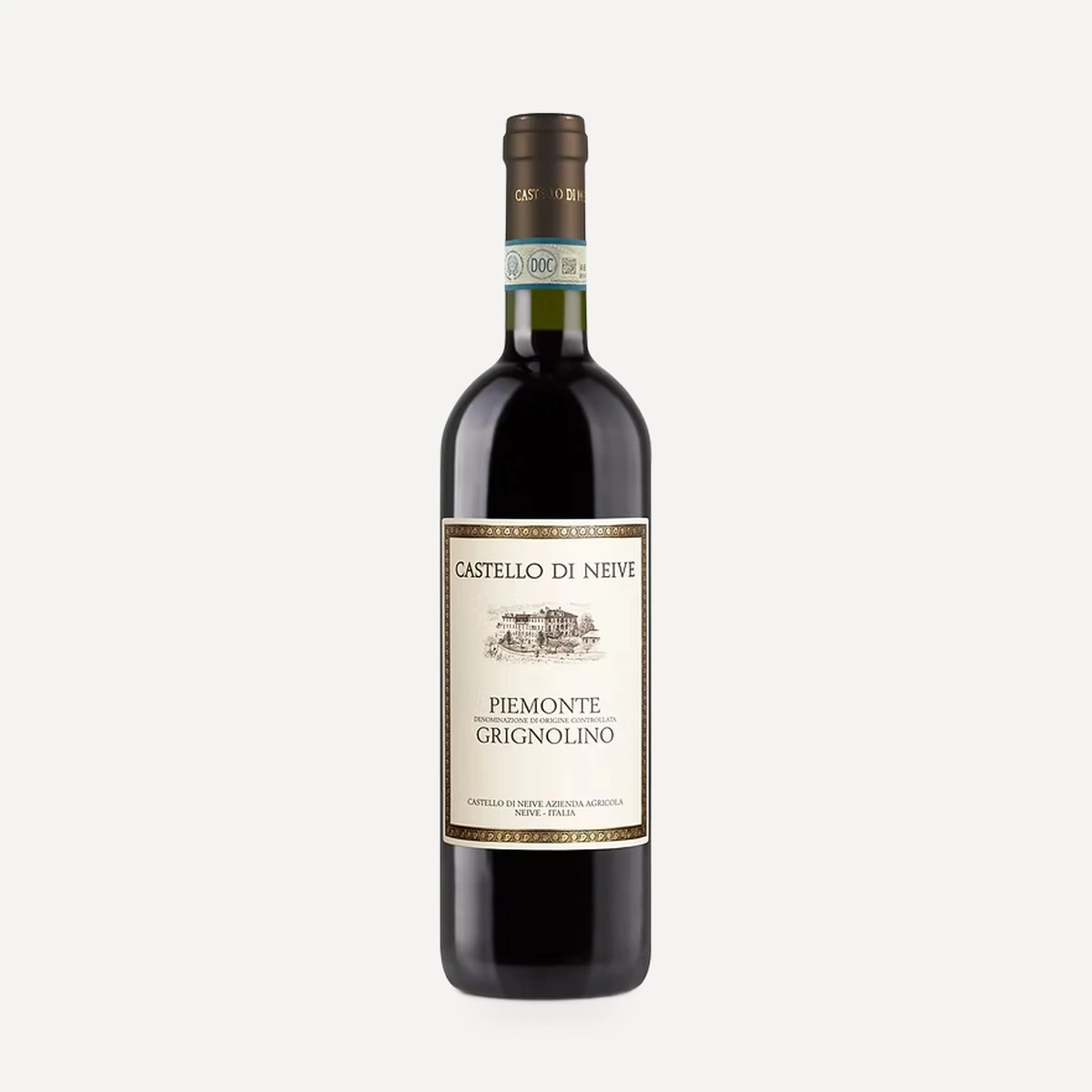 Piemonte Grignolino wine — di Neive winery — Dionysus