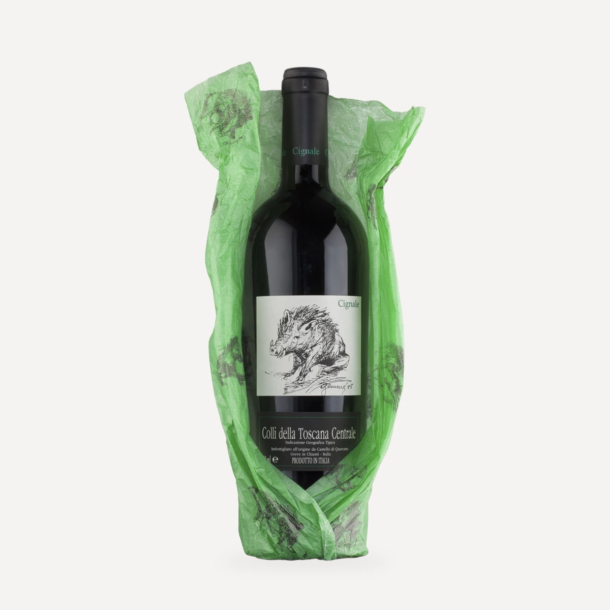 Cignale Colli Toscana Centrale IGT wine — Castello di Querceto winery — Dionysus