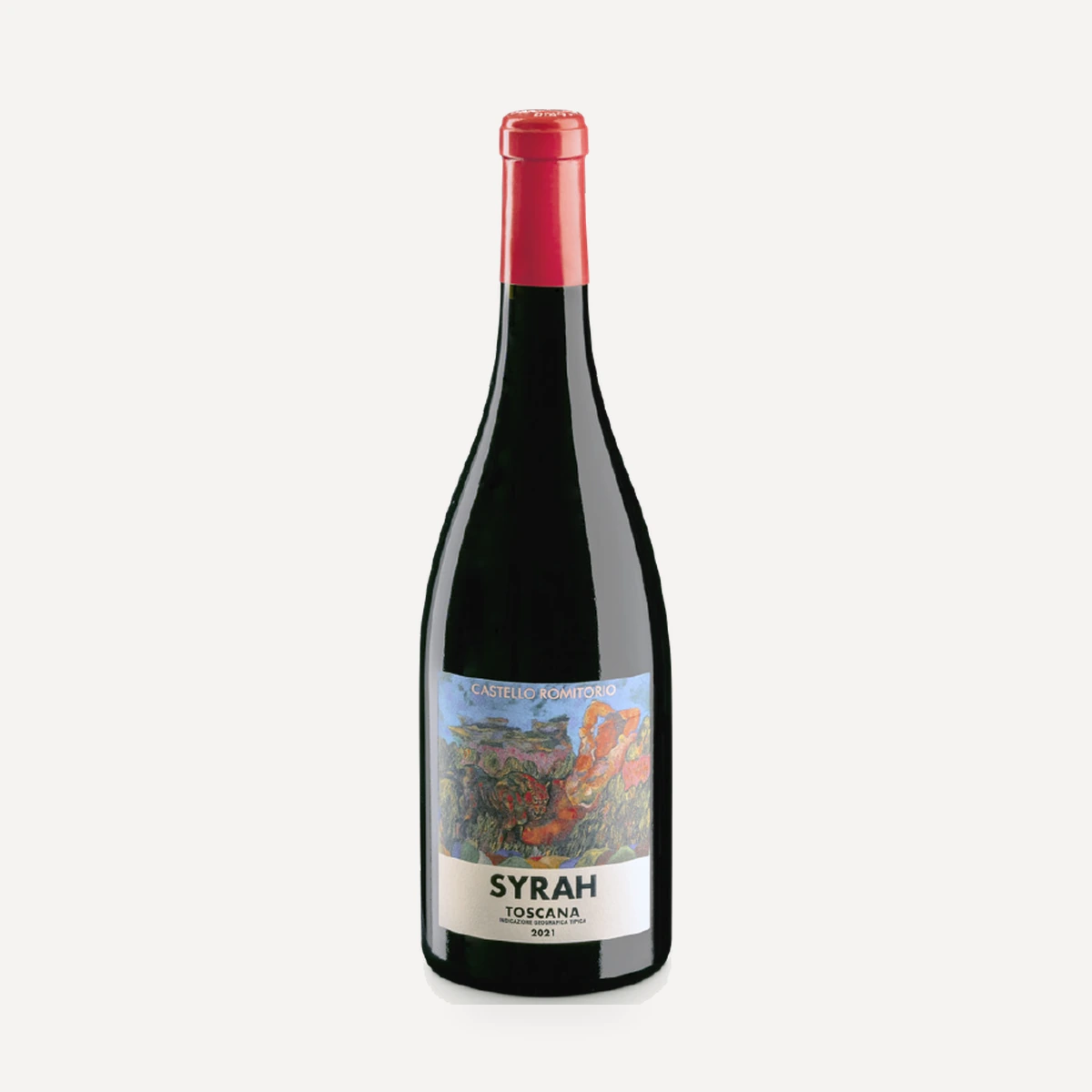 Syrah Toscana IGT wine — Romitorio winery — Dionysus