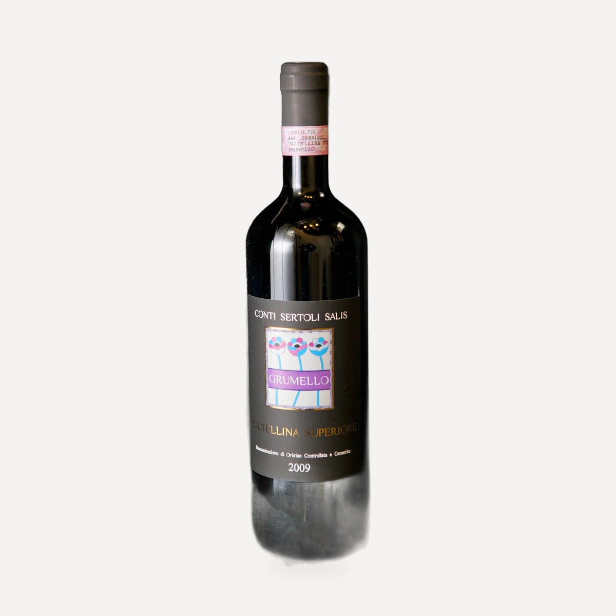 Grumello wine — Conti Sertoli Salis winery — Dionysus