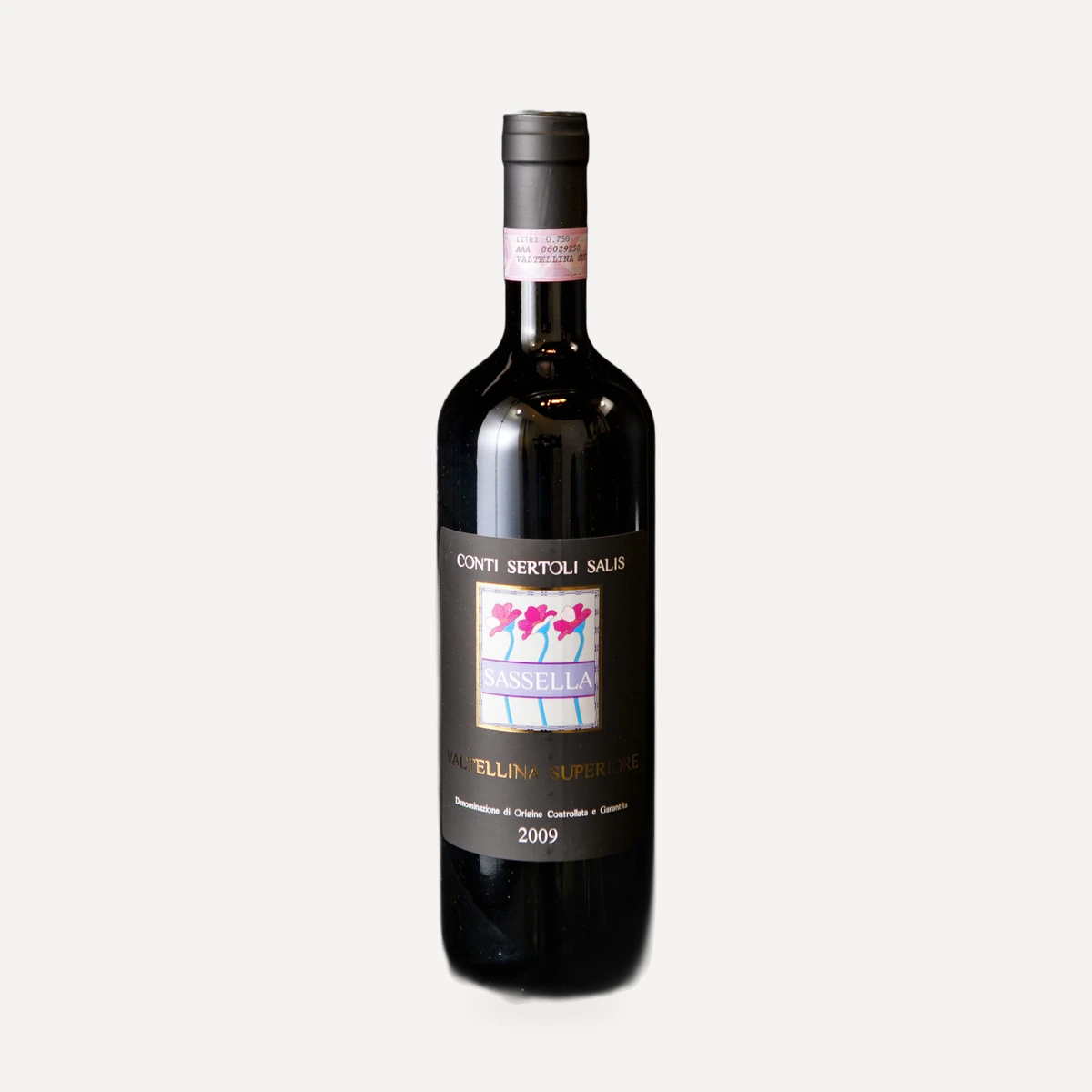 Sassella wine — Conti Sertoli Salis winery — Dionysus