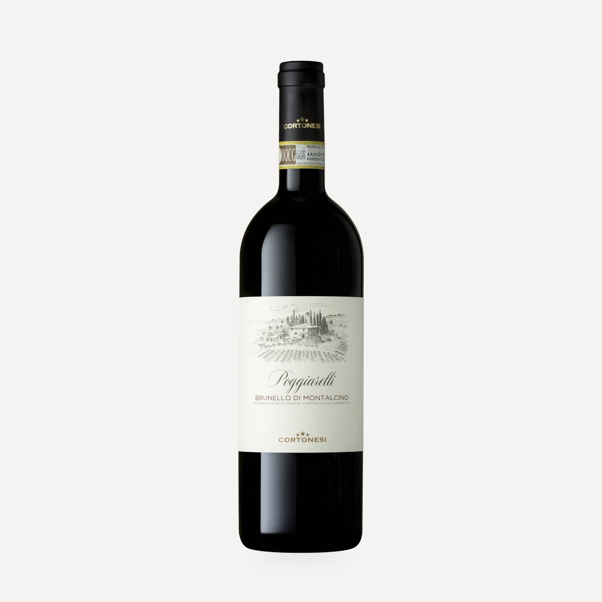 Brunello di Montalcino Poggiarelli DOCG wine — Mannella winery — Dionysus