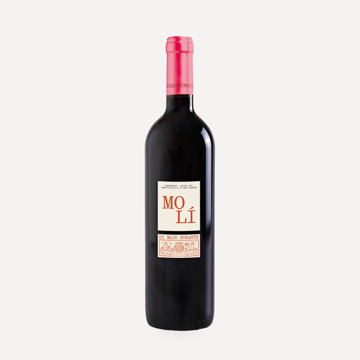 Molì Rosso Terre degli Osci IGT wine — Di Majo Norante winery — Dionysus