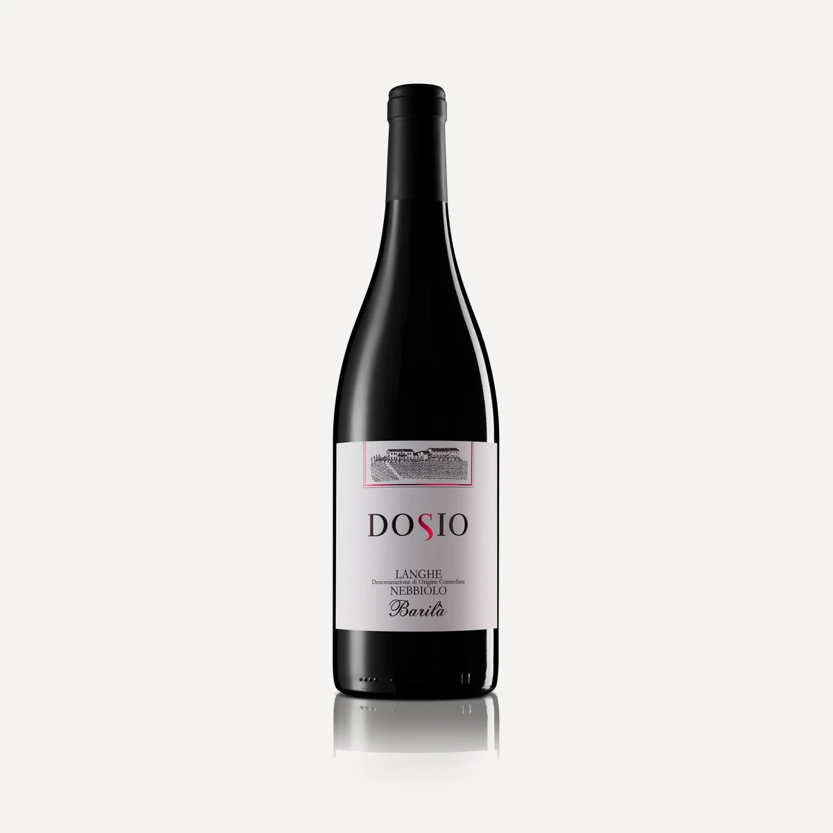 Barilà Langhe Nebbiolo DOC wine — Dosio winery — Dionysus