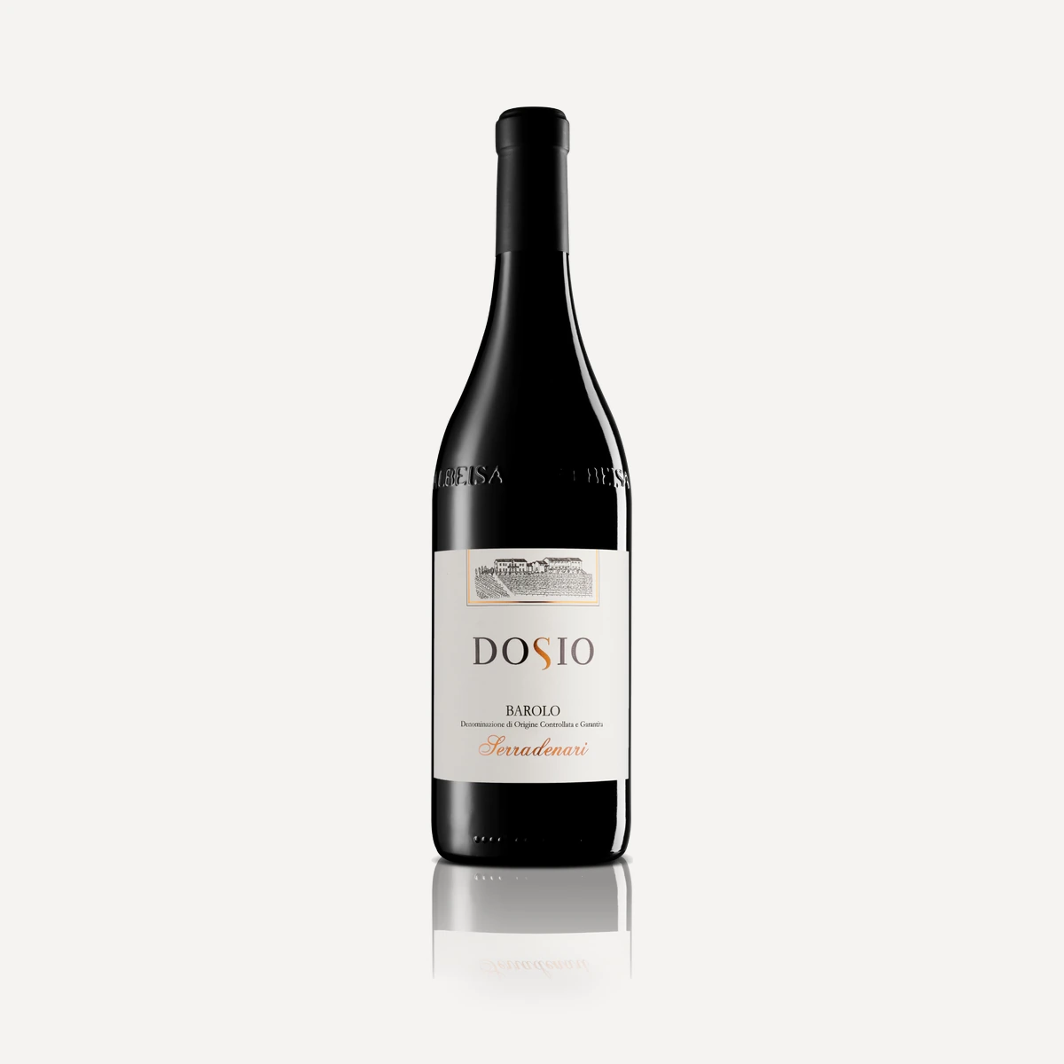 Barolo D.o.c.g. Serradenari wine — Dosio winery — Dionysus