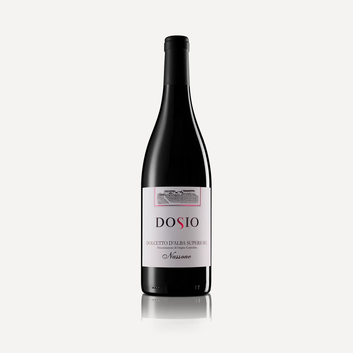 Dolcetto d’Alba Superiore Nassone DOC wine — Dosio winery — Dionysus