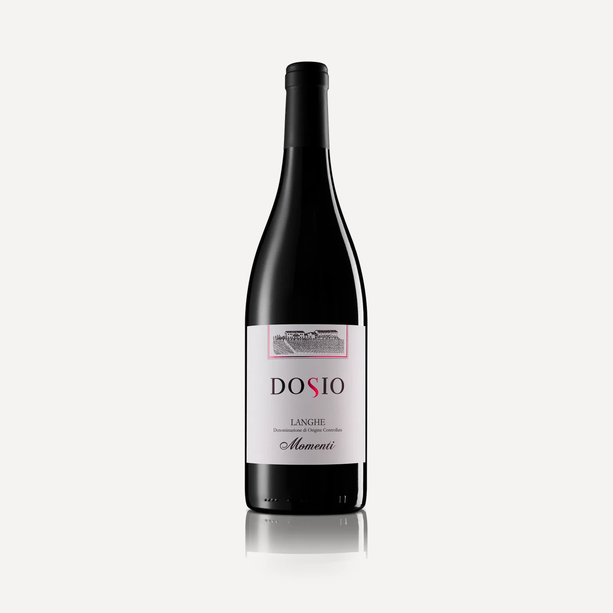 Momenti Langhe DOC wine — Dosio winery — Dionysus