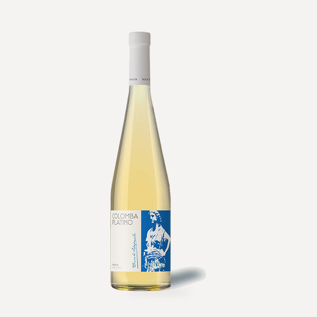 Colomba Platino Insolia wine — Duca di Salaparuta winery — Dionysus
