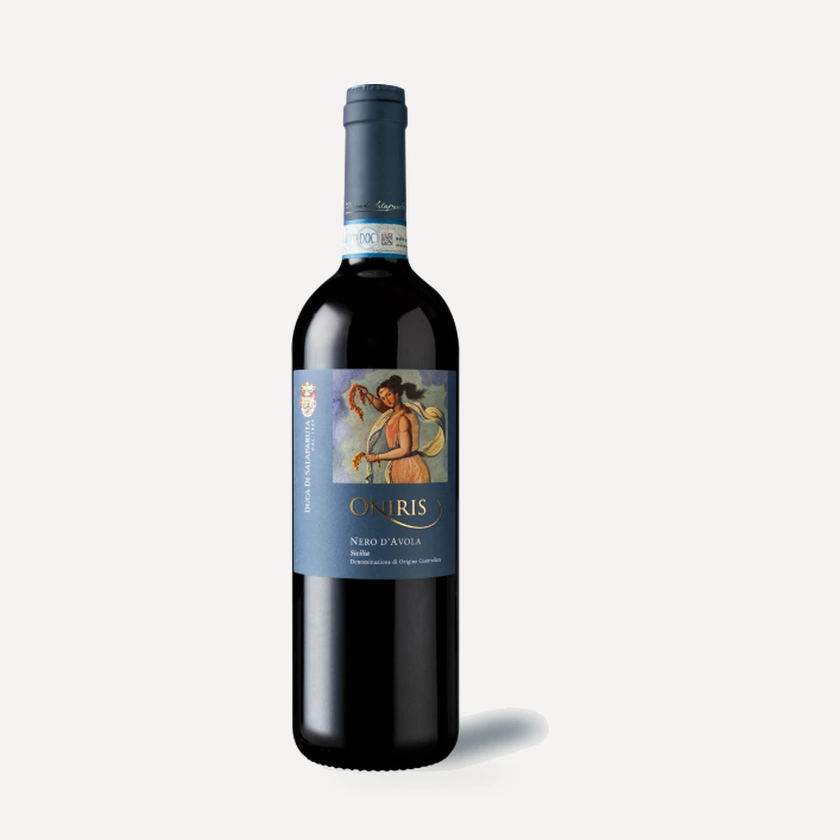 Oniris Rosso wine — Duca di Salaparuta winery — Dionysus