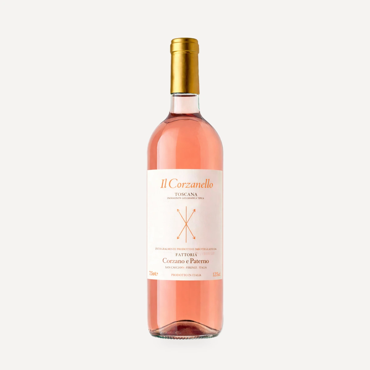 Il Corzanello Rosato wine — Corzano e Paterno winery — Dionysus