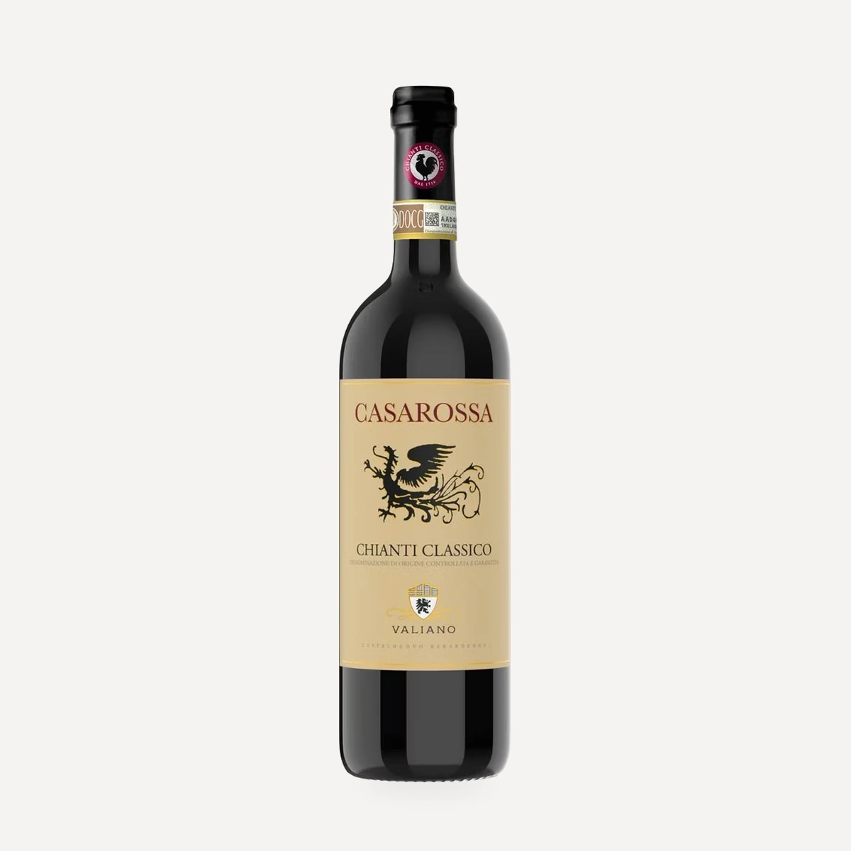 Casarossa Chianti Classico DOCG bio wine — Valiano winery — Dionysus