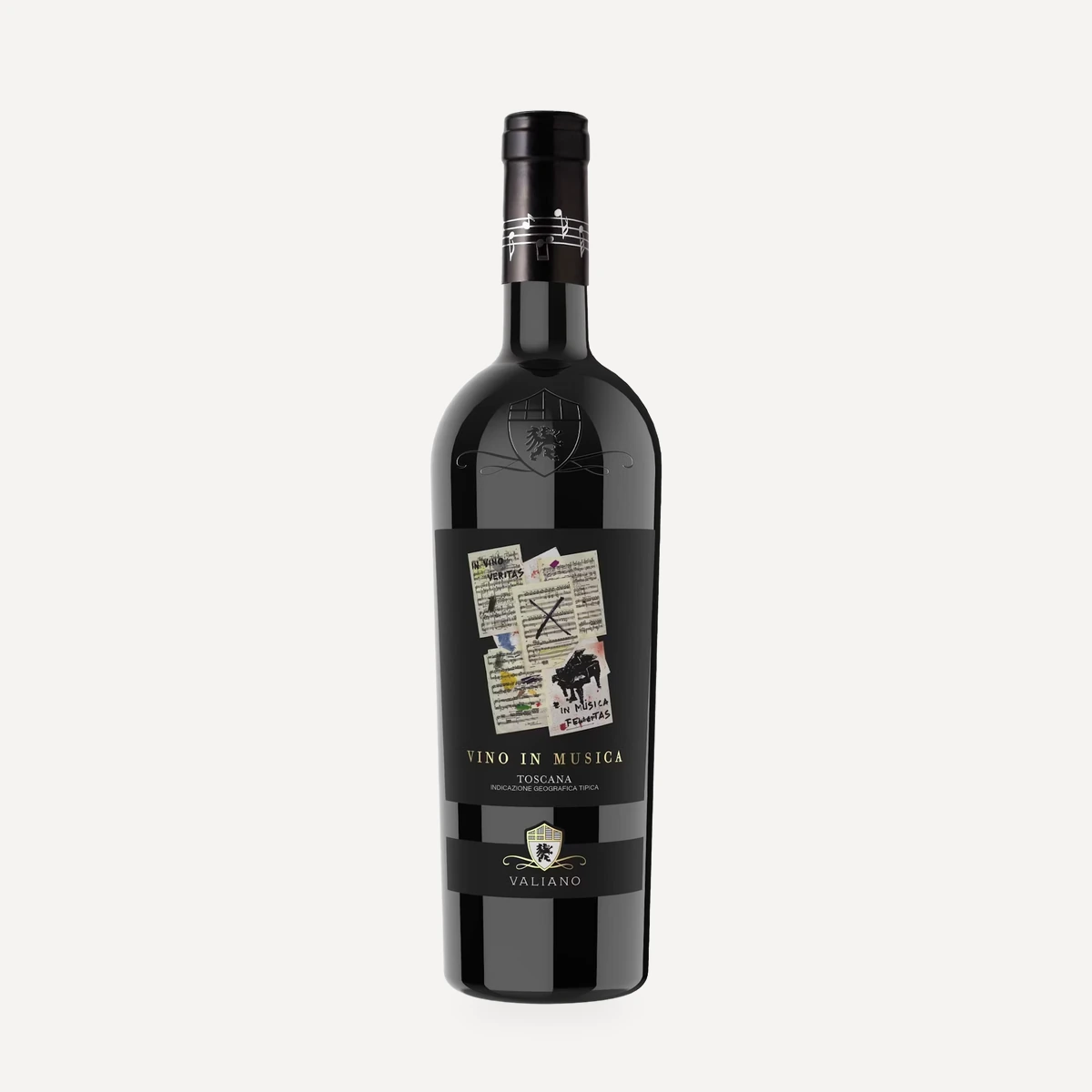 Vino in Musica Toscana IGT wine — Valiano winery — Dionysus