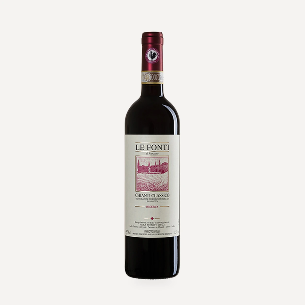 Chianti Classico Riserva DOCG wine — Le Fonti winery — Dionysus