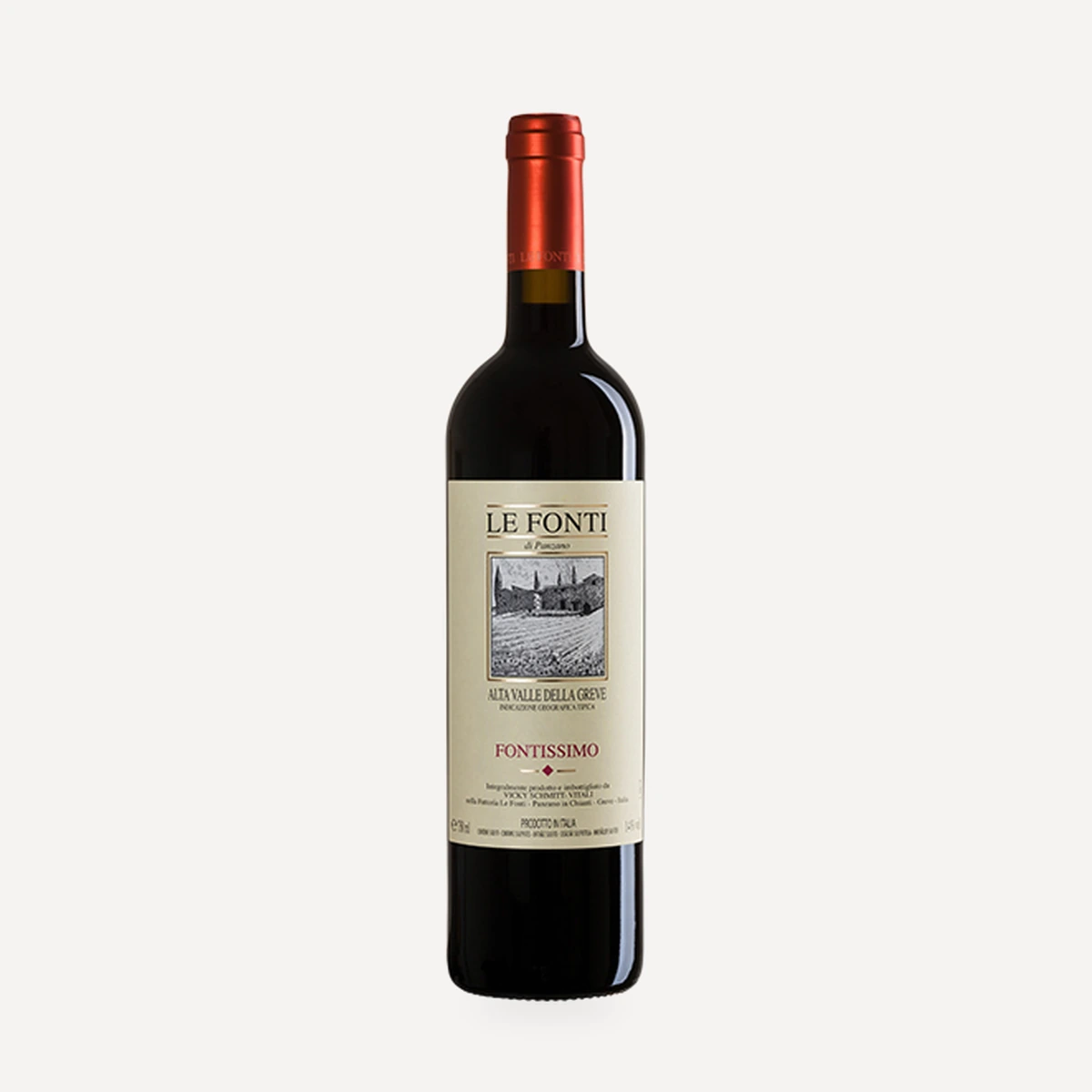 Fontissimo IGT wine — Le Fonti winery — Dionysus