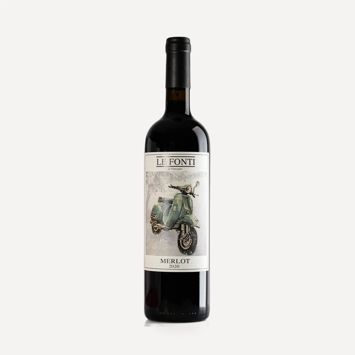 Merlot IGT wine — Le Fonti winery — Dionysus